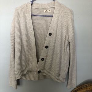 Hollister Never Worn Before Cream Cardigan